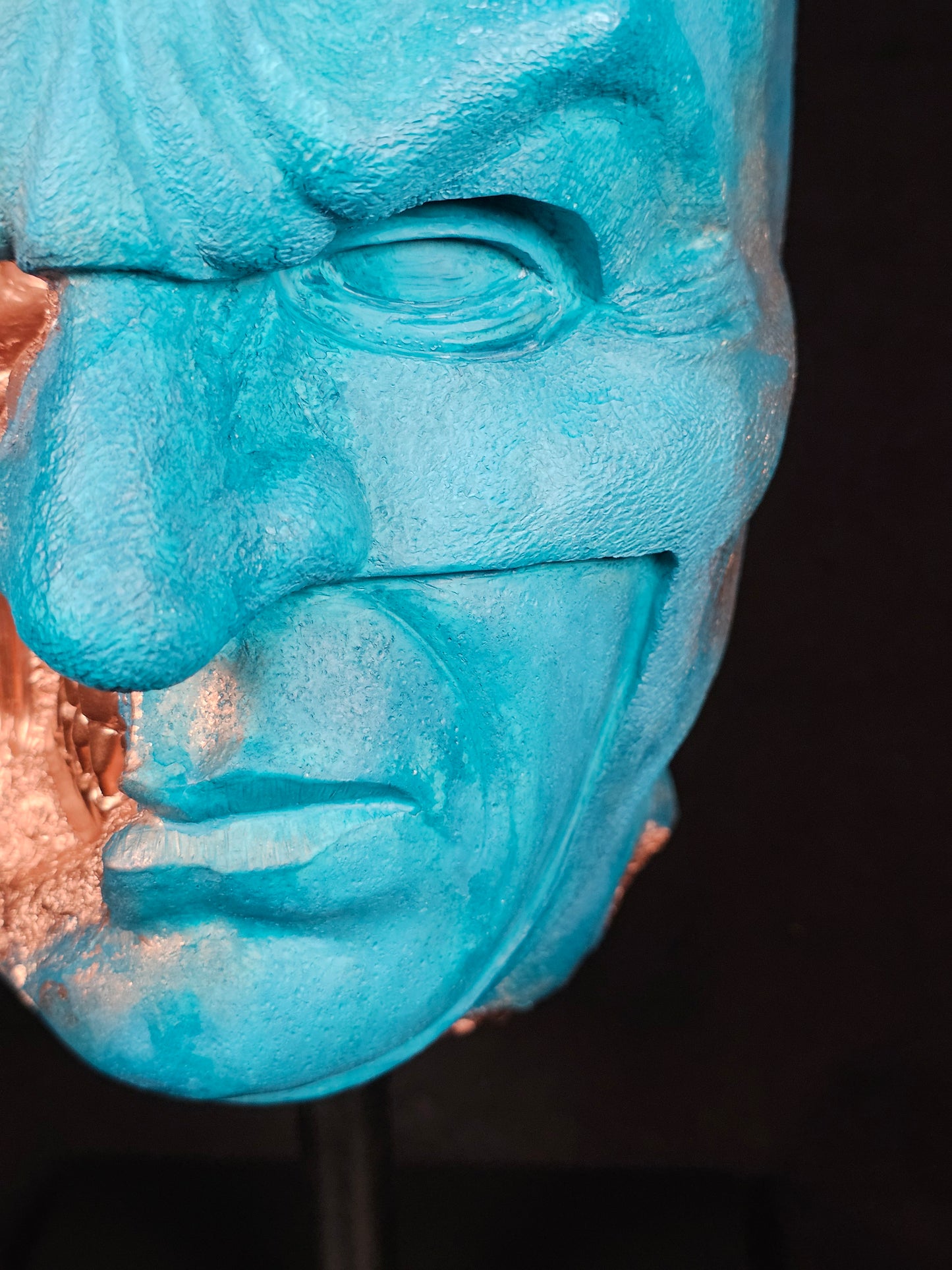 Shadow Knight bust – packaging or unboxing detail, numbered limited edition
